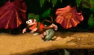 Illustration for article titled Corrupted Donkey Kong Country Is Basically A Horror Game